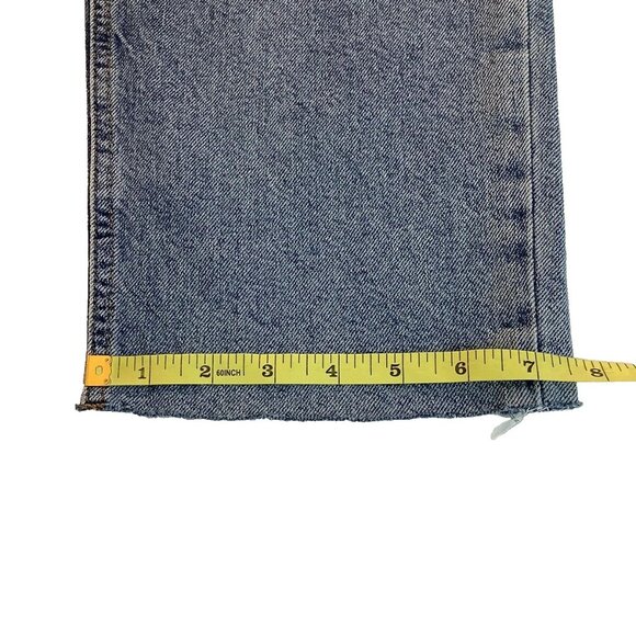 NWT Forever 21 The Larchmont Slim Straight Distressed Buttonfly Jeans Size 29 - Picture 9 of 11